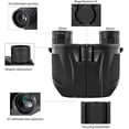 thumbnail image 2 of Compact Binoculars for Adventurers, High-Definition 10x25mm Mini Binoculars with Adjustable Eye Width, Waterproof and BAK4 Prism for Outdoor Activities, 2 of 7