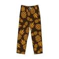 thumbnail image 4 of Disketp Colorful Pineapple Men'S Pajama Pants - Ultra Soft Fleece Sleep And Lounge Pants (Size: S-Xxl), 4 of 9