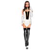 thumbnail image 2 of Sonducket Conjunto de disfraz de monja sexy fácil de usar e idea de regalo para mujeres de Halloween Disfraz de monja de Halloween Disfraces de disfraces blanco METRO, 2 of 6