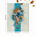 thumbnail image 3 of Vintage Swimmer Canvas Print, Perfect for Living Room Bedroom Bathroom Home Office Kitchen, 3 of 8
