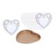 thumbnail image 4 of Bandeja para Pizza con forma de corazón, revestimiento de superficie, plato DIY, regalos del Día de San Valentín, bandeja para Pizza, utensilios para Macarena Molde para pizza con forma de corazón, 4 of 8