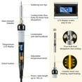thumbnail image 3 of SREMTCH Soldering Iron Kit Electronics,80W Digital LCD Display Welding Iron, 3 of 6