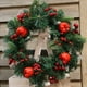 12“ Guirlandes de Noël Porte Murale Suspendue Pomme de Pin Bowknot Fleur Pin Aiguille Noël Guirlande Décoration Pendentif Maison – image 5 sur 7