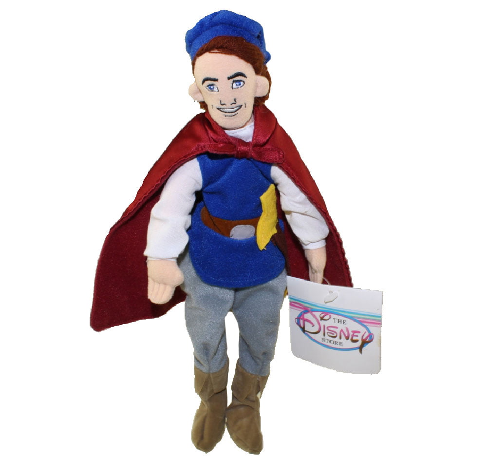 PRINCE PHILLIP from SLEEPING BEAUTY 10" NEW w/Tags Disney BEAN Bag 