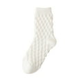 thumbnail image 2 of Tittly Socks for Women Cotton Socks Womens Socks Candy Colors Socks Colorful Lightweight Cotton Athletic Socks Slouch Socks Cute Socks White One Size, 2 of 3