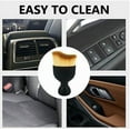thumbnail image 4 of Car Interior Cleaning Tool, Auto Interior Dust Brush, Car Soft Bristles Detailing Brush,Car Cleaning Brushes Duster for Automotive Dashboard Interior, Exterior, Skylight, Leather (Black), 4 of 5