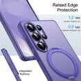 thumbnail image 5 of JETech 360 Degree Rotatable Ring Case for Samsung Galaxy S26 Ultra, Compatible with MagSafe (Heron Purple), 5 of 7