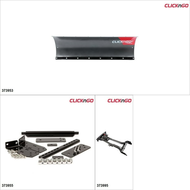 Clickngo Gen 1 5 Atv Plow Kit 60 Can Am Outlander 400 07 14 Black Titanium Gray Kk 9 Walmart Com Walmart Com