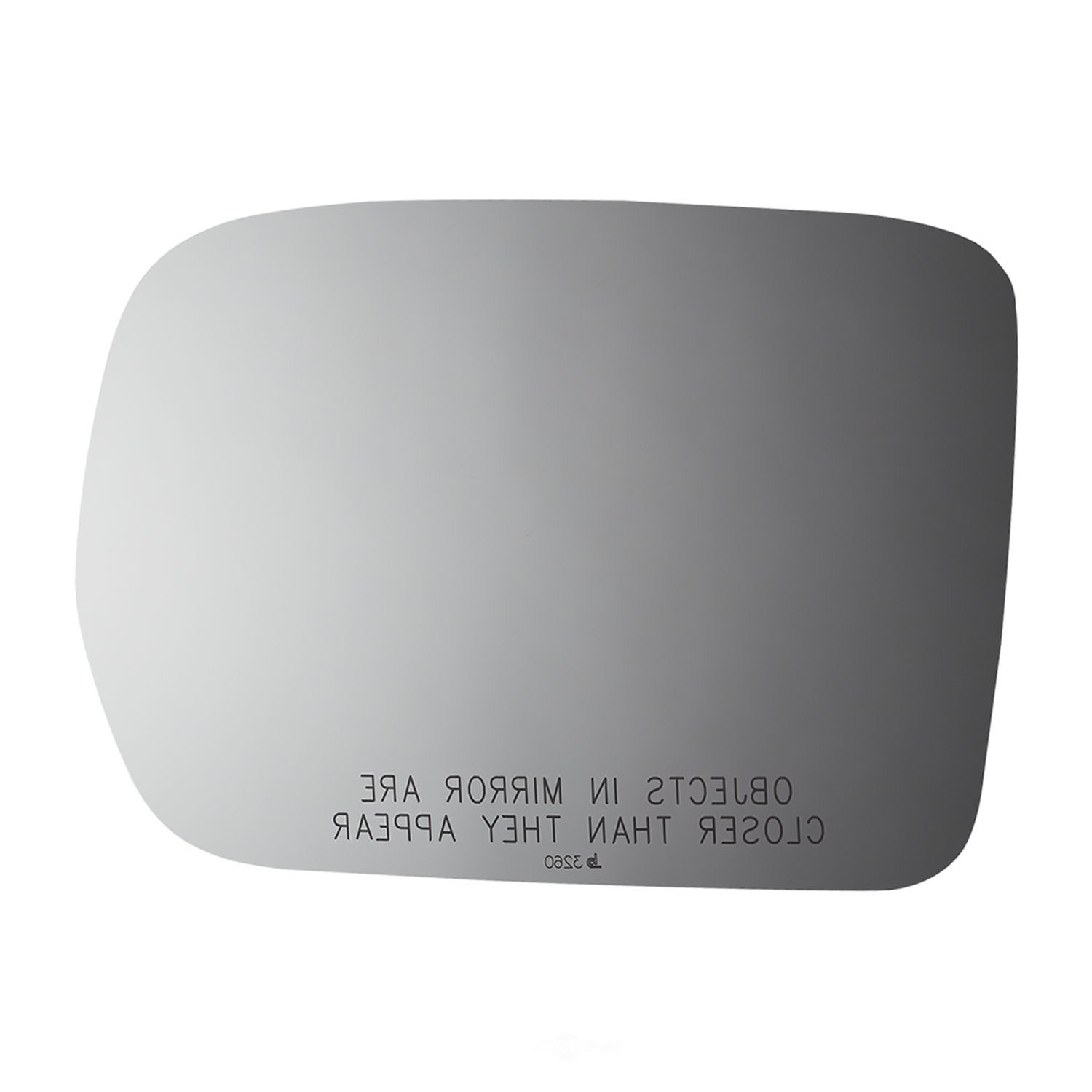 Burco Side View Mirror Replacement Glass - Clear Glass - 3260