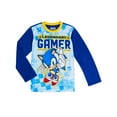 thumbnail image 3 of Sonic Hedgehog Little Boys Long Sleeve Pajamas Set, 2-Piece, Sizes 4-12, 3 of 3