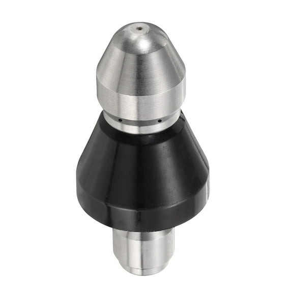 Uxcell Pressure Washer Sewer Nozzle 3/8" Quick Connect 5000 PSI Drain Blaster