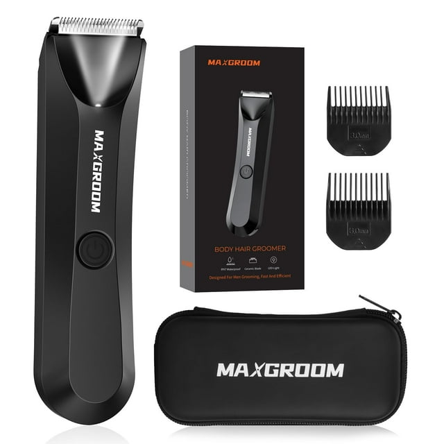 Recortadora de vello corporal MAXGROOM Manscape para hombre IPX7 a prueba de agua