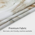 thumbnail image 5 of Brown Marble Shower Curtain Set, Abstract Modern Shower Curtain for Bathroom Decor, Luxury Standard Shower Curtain for Bathtub, Waterproof Washable Fabric Shower Curtain, 72 x 72, 5 of 6