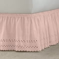 thumbnail image 4 of EasyFit Wrap Around Eyelet Ruffled Bed Skirt, 4 of 5