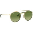 thumbnail image 7 of Ray-Ban Rb3647n Double Bridge Round Sunglasses, 7 of 7