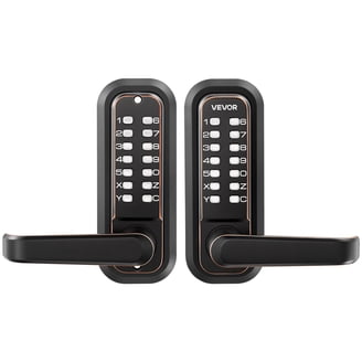 keyless glp-1 reviews KFFKFF Mechanical Keyless Entry Door Lock with Handle, Water-proof Zinc  Alloy, Double-sided Embedded Outdoor Gate Door Locks Set, Code Door Locks  with