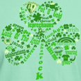thumbnail image 3 of CafePress - St Paddys Day Shamrock Dark T Shirt - Men's Classic Graphic Cotton T-Shirt, 3 of 4