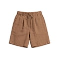 thumbnail image 4 of Sexlip Women's Pants Summer loose fit wide leg high waist casual suitable for all occasions superior comfort all day long Brown L, 4 of 6
