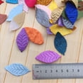 thumbnail image 3 of Colorful Artificial Silk Leaves for DIY Floral Wreath Craft and Wedding Decorations 100 Pieces Assorted Colors, 3 of 8