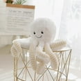 thumbnail image 3 of Colgante de pulpo de simulación súper encantador de tamaño completo, juguete de peluche, animal suave, accesorios para el hogar, lindo muñeco de animal, regalos para niños -c, colgante de 18 cm, mor, 3 of 4