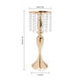 thumbnail image 5 of 10pcs Wedding Flower Gold Vase Flower Holders Stand Centerpieces for Wedding Dining Table Decor, 5 of 17