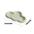 thumbnail image 3 of TopLLC Lovely Clouds Jewelry Storage Tray Jewelry Posing Tray Irregular Clouds Shape Ceramic Tray Jewelry Storage Tray, 3 of 6