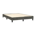thumbnail image 4 of Dark Gray Full Bed Frame - Platform Bed with Plywood Slats - Modern Bedroom Furniture - US Only, 4 of 8