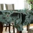thumbnail image 5 of Yayeee Tablecloths 54" x 54" Rectangle Wrinkle Resistant Party Table Cover, Mystic Crows Pattern, 5 of 8