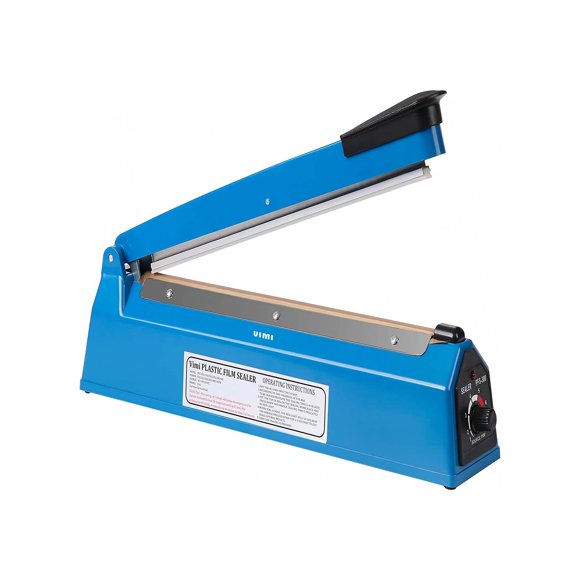 Máquina De Sellado En Seco Vimi Acero Para Bolsas De 20cm