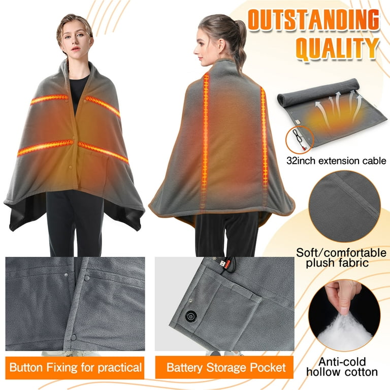 Battery-Powered Heated Blanket