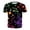 a-240Green56, variant on Mens Crew Neck Short Sleeve Colorful Paint Splatter Print TShirt For Streetwear Casual Outings Festivals Summer Parties Red M