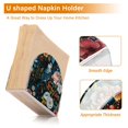 thumbnail image 4 of Birds Flowers Napkin Holders for Tables Napkin Stand Paper Holder Organizer Tabletop Tissue Box Dispenser, 4 of 8