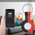 thumbnail image 2 of Étui de Protection en Silicone Anti-Perte Bicolore Compatible pour Tracker de Localisation d'Étiquettes d'Air, 2 of 8