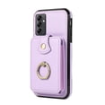 thumbnail image 5 of for Samsung Galaxy A14 5G Case, Elegant Minimalist Wallet Case with Ring Kickstand and Shoulder Strap, Shockproof Stylish Protective Durable PU Leather Cover for Samsung Galaxy A14 5G, Purple, 5 of 7