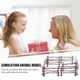 thumbnail image 3 of 20pcs Simulation Fence Horse Corral Fencing Accessories Mini Plastic Garden Fence, 3 of 5