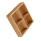 thumbnail image 4 of Plato de madera dividido, bandeja de madera dividida, bandeja de madera multidividida, bandeja de madera para servir de varios compartimentos, grado profesional, 4 of 8