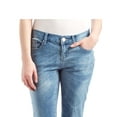 thumbnail image 3 of Seven7 Women's Sandblast Roll Cuff Skinny Crop Jeans Size 4, 3 of 4