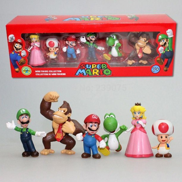 The Super Mario Bros. Movie - 5” Figure Series – Peach Figure with Umbrella  Accessory