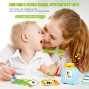 LUCKDEER Talking Flash Cards with 224 Sight Words, Montessori Learning Toys, Learning Educational Gifts for Birthday Christmas