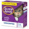 Scoop Away Super Clump Clumping Cat Litter, Unscented, 25 lbs