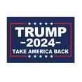 Trump Vance 2024 Yard Signs DoubleSided,Waterproof,UV Resistant,12x18