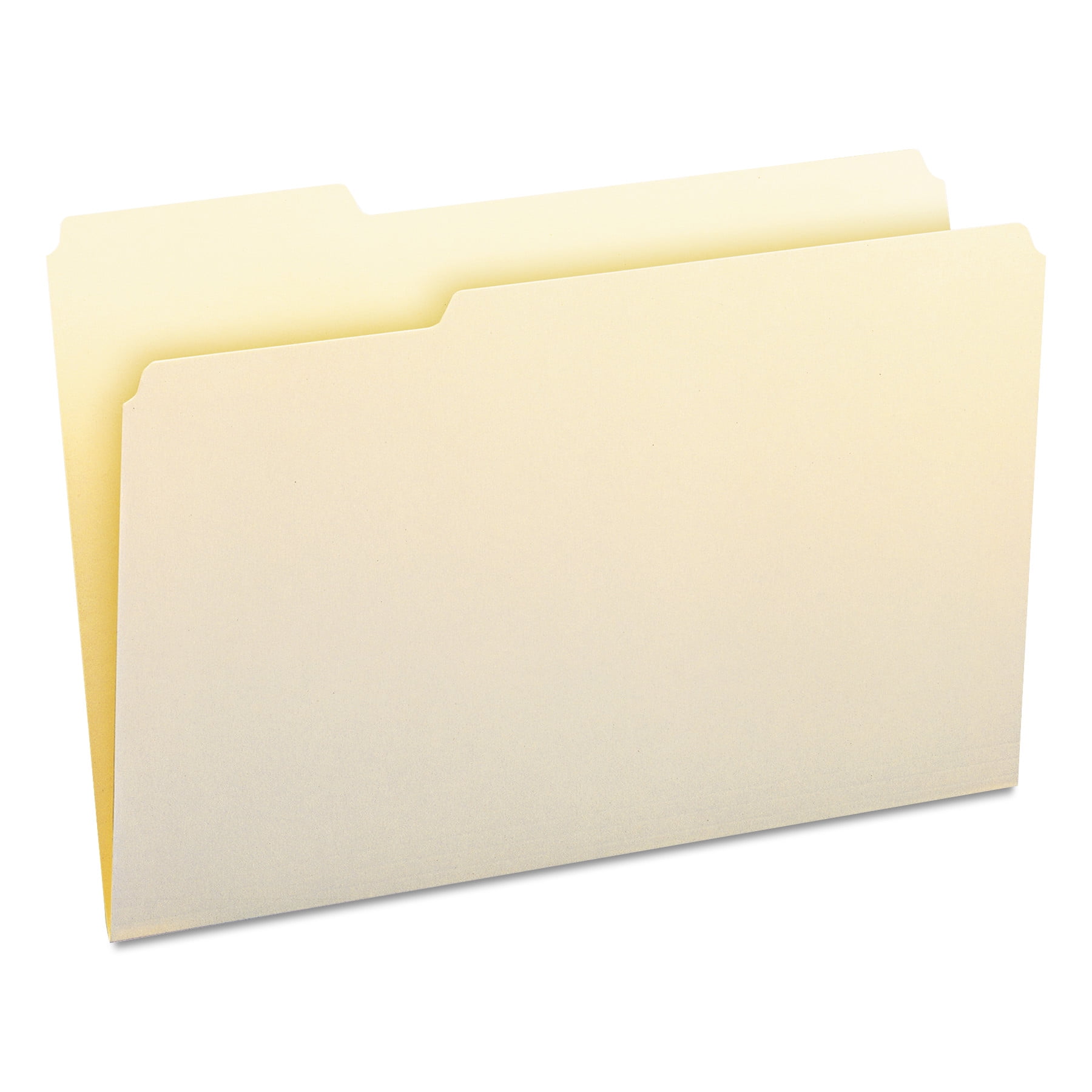 Smead, SMD15331, File Folders with Single-Ply Tab, 100 / Box, Manila