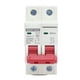 thumbnail image 1 of Disyuntor en miniatura Ticfox DZ47‑63Z 2 polos 1000 V 10 amperios Aislador para sistema solar fotovoltaico Conjunto de riel DIN, 1 of 14