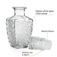 thumbnail image 3 of Luxury Gorgeous Glass Whiskey Liquor Wine Drinks Decanter Crystal Bottle Wine Carafe--200ml/500ml/850ml, 3 of 7
