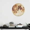 thumbnail image 4 of Reloj, 1 pieza, diseño de luna, reloj de pared, reloj de pared para habitación, calidad en la que puede confiar, 4 of 9