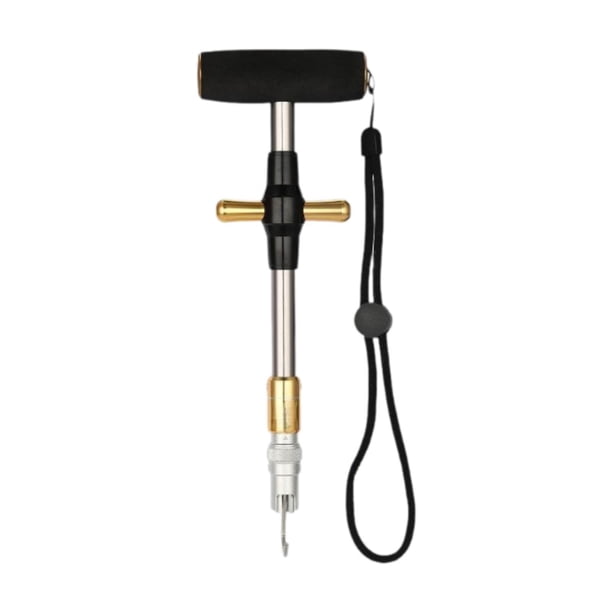 Separador de anzuelos, accesorios de pesca, desacoplador de nudos de línea, portátil, reutilizable, T Oro