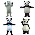 thumbnail image 2 of Nuevo disfraz de mascota panda, lindo oso panda, personaje de anime para adultos, disfraz divertido y divertido para cosplay, celebración navideña, 2 of 5