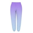 thumbnail image 5 of Audhol Sweatpants Women, Women's Bottom Sweatpants Joggers Pants Workout High Waisted Yoga Pants with Pockets Loose Sweatpants for Women Purple 4XL, 5 of 9