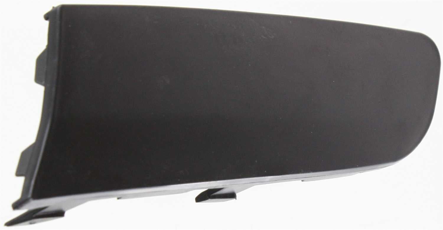 Bumper Trim Compatible With 2006-2009 Volkswagen Rabbit GTI Front, Left Driver Black