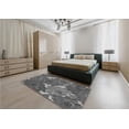 thumbnail image 5 of Ahgly Company Machine Washable Indoor Rectangle Transitional Gray Wolf Gray Area Rugs, 5' x 7', 5 of 7